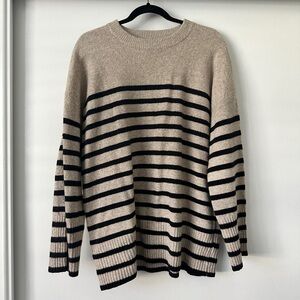 A New Day - Crewneck Tunic Pullover Sweater